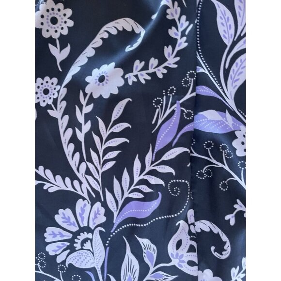 NWMisa LA Laya Indigo Vines Halter Wide Leg Cut Out Jumpsuit Purple Size S - Picture 8 of 11